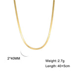Stainless Steel Choker - detail view