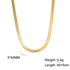 Stainless Steel Choker - close-up