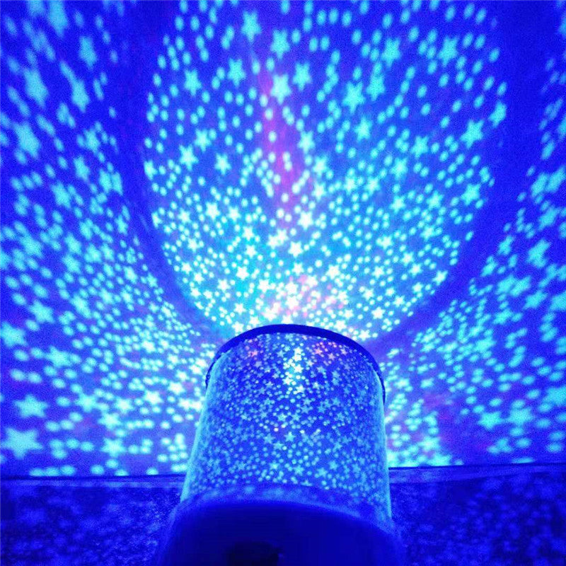 Starry Sky Projector Lamp with Ambient Lighting - detail view