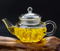 Thickened Borosilicate Glass Teapot Set - side view