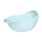 Thickened Rice Washing Bowl and Vegetable Strainer - detail view