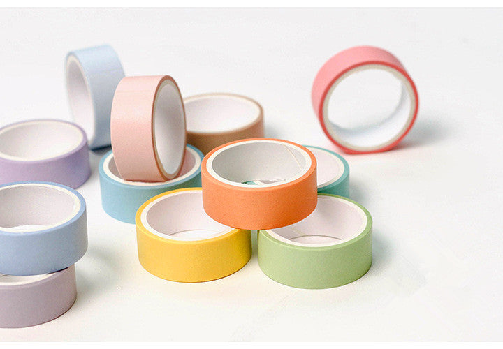 Twilight City Washi Tape Macaron Decor Series (12 Colors) - side view