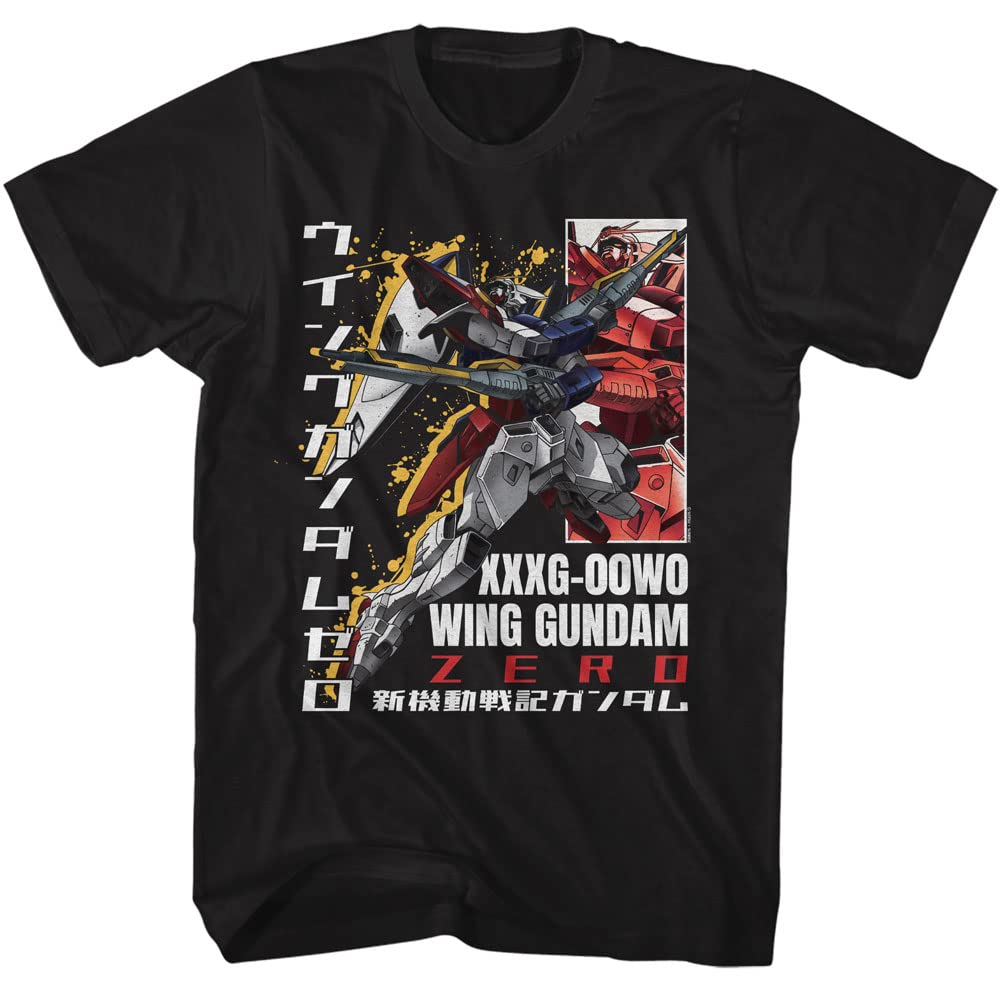 Wing Gundam Zero T-Shirt - Mobile Suit Gundam - front view